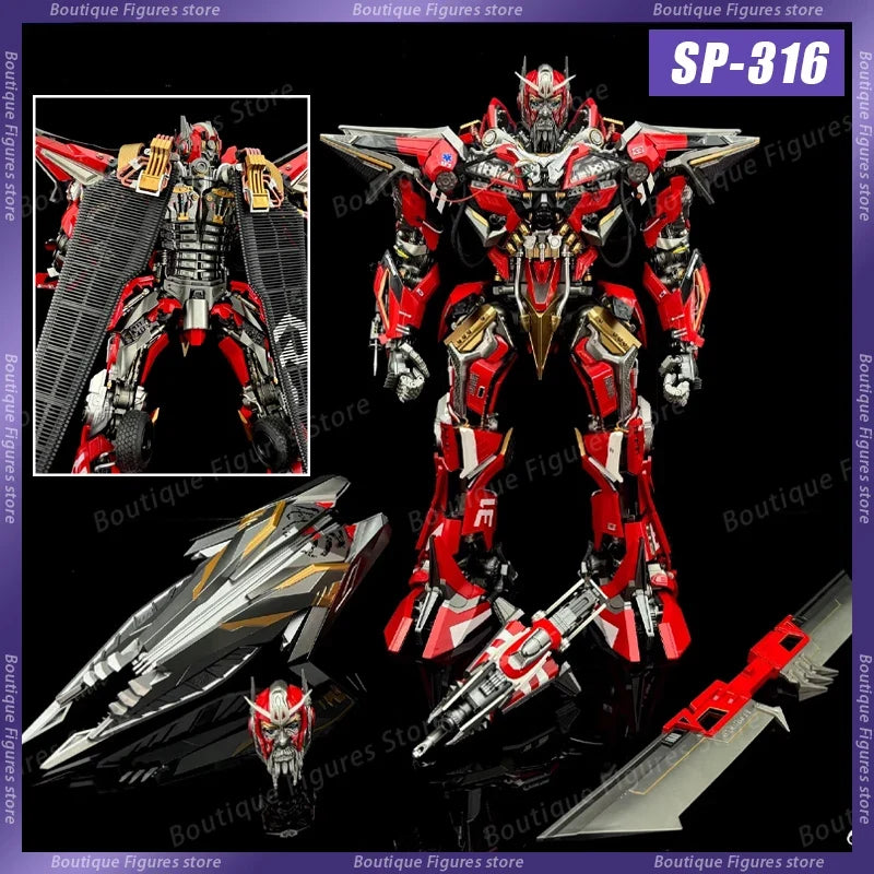 New Transformation Toy SP-316 SP316 Sentinel Prime DLX Proportion KO Movie Serise Alloy Part Action Figure Desk Decora Toy Gifts