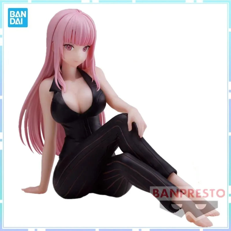 Bandai Original Banpresto Relax Time Hololive Mori Calliope Channel Office Style Anime Figur Modell Sammlerstücke Spielzeug