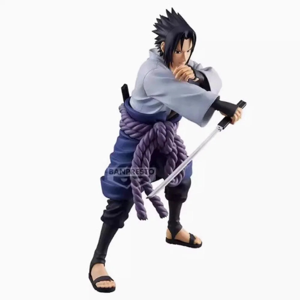 In Stock Original BANPRESTO Grandista Uchiha Sasuke Figure Anime Naruto Shippuden Model Genuine Boxed Toy WY