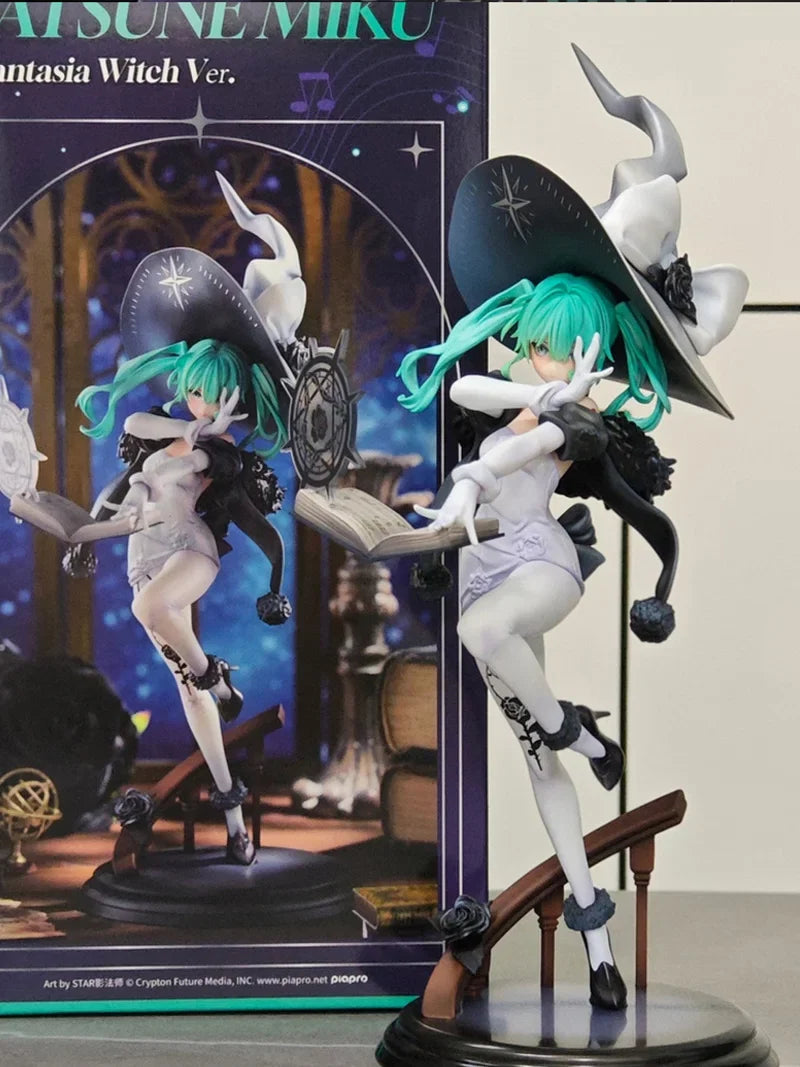 In Stock Original Ribose Rise Up Series Hatsune Miku Fancy Beauty Ver. Fantasia Witch 1/8 Hatsune Miku Model Desktop Ornament
