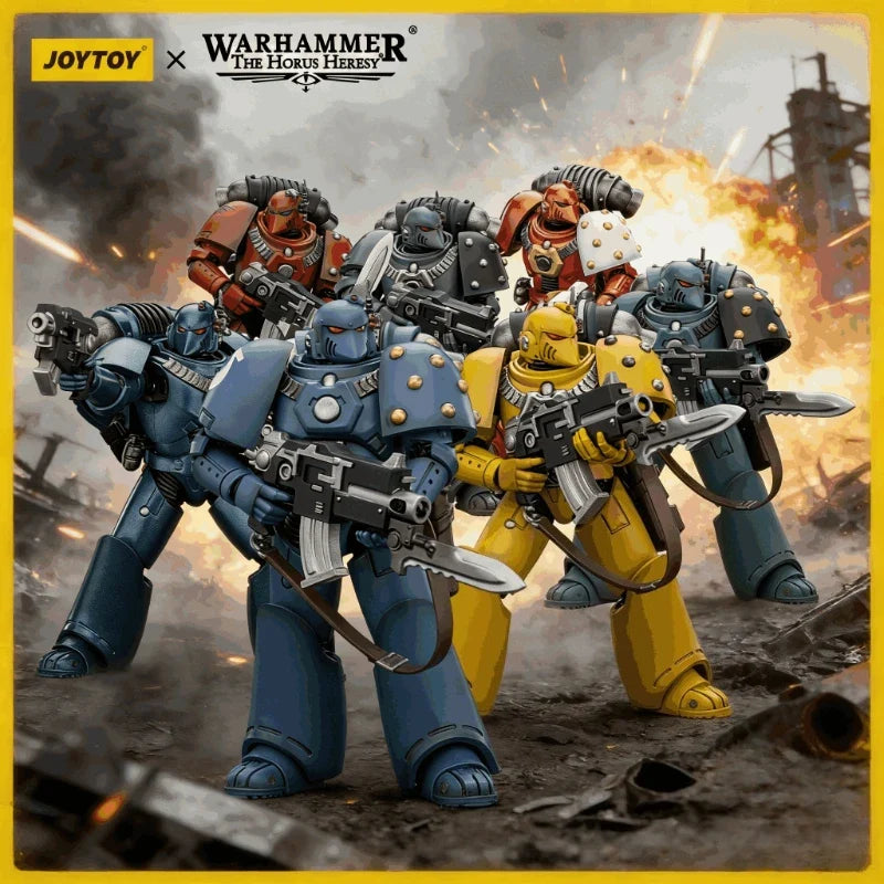 JOYTOY Warhammer "The Horus Heresy" Action Figure MKVI Tactical Legionary Moveable Model Decor Figure Toys Boy Birthday Gift New