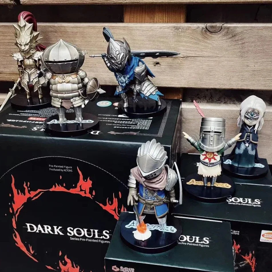 Hot Dark Souls Figure Solaire Siegmeyer Oscar Ornstein Artorias Action Figure Pvc Statue Collection Model Toys for Children Gift