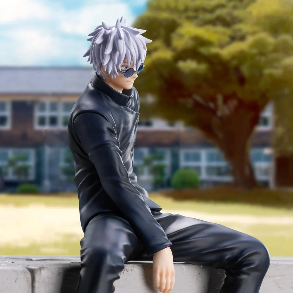 JJK Anime figure Geto Suguru Sitting Posture action figure gojo and geto figure pvc model Collection decoration toy Anime Gifts