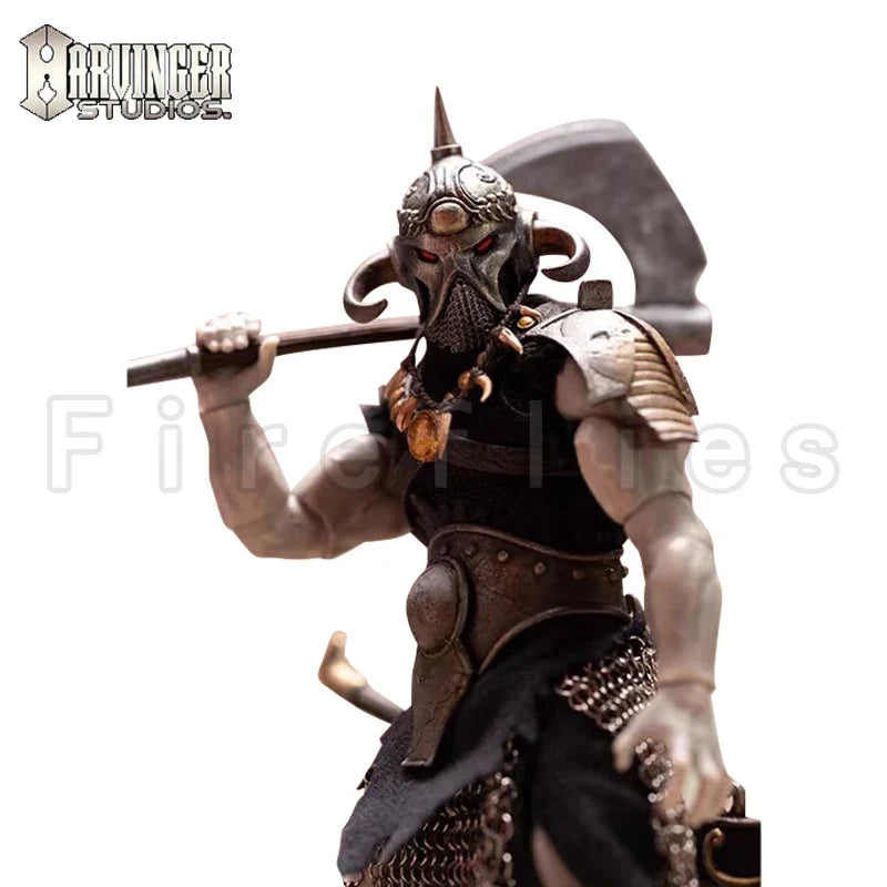 [Pre-Order]1/12 7inches Harvinger Studios Savage Crucible Action Figure Death Dealer Anime Model Gift