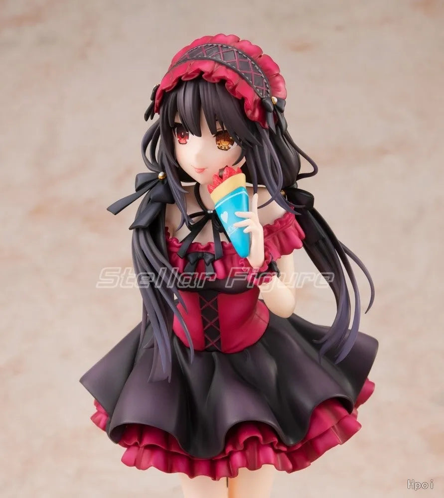 【SF】In Stock Original KADOKAWA KDcolle Date A Live Kurumi Tokisaki 1/7 Scale Figures Model Collection Anime