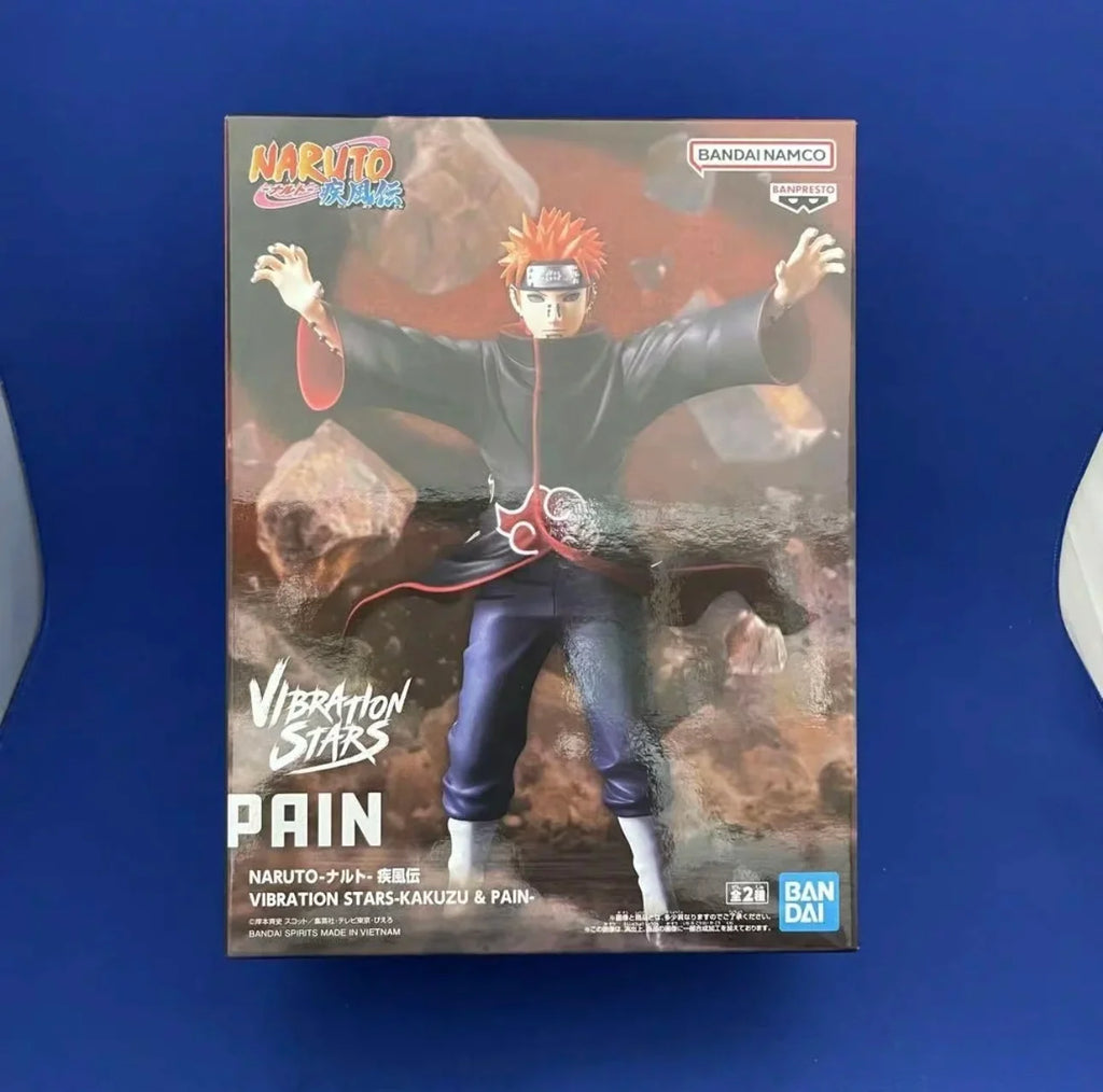 In Stock BANDAI Original Genuine BANPRESTO NARUTO KAKUZU PAIN VIBRATION STARS Anime Action Figure PVC Collection Model Toys Gift