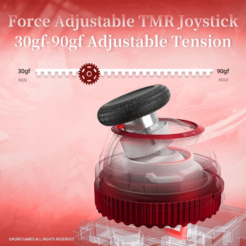 BEITONG Wuthering Waves - Phrolova Ver KP40D Elite Controller Hall/Micro Vibration Trigger Force Adjustable TMR Joystick