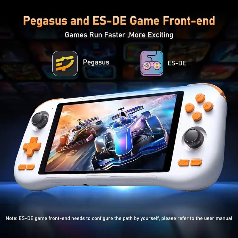 K56 Portable gaming console 5.5'' touch screen with 50 + emulators up to 27000 + retro games for DC/MAME/SS/Arcade/3DS
