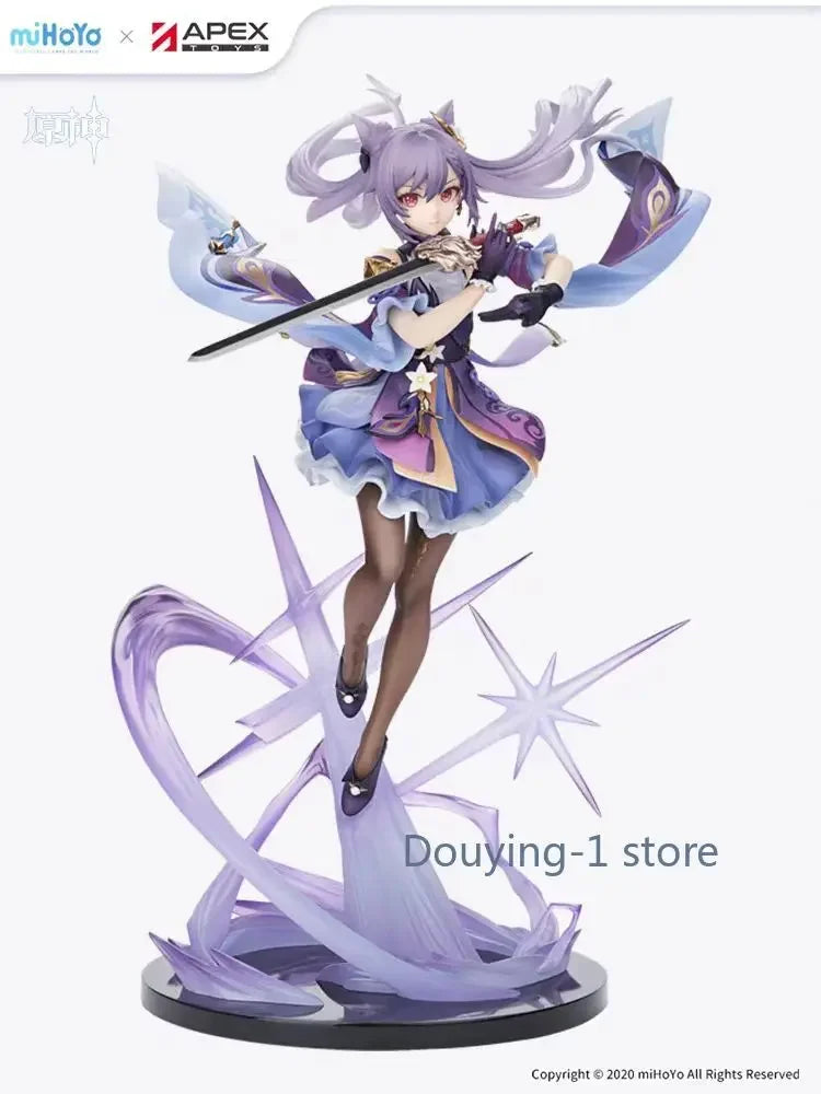 【APEX/Genshin Impact】Keqing·Thunderstorm Quick Rain Ver.1/7 Static Figure Merchandise Genshin in Stock