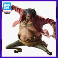 Auf Lager Bandai Original Banpresto ONE PIECE SC Marshall D. Teach Anime Actionfigur Modellfiguren Spielzeug