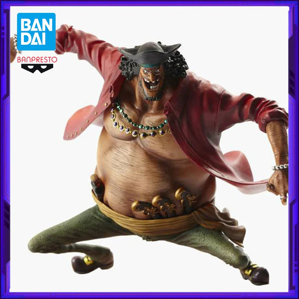Auf Lager Bandai Original Banpresto ONE PIECE SC Marshall D. Teach Anime Actionfigur Modellfiguren Spielzeug