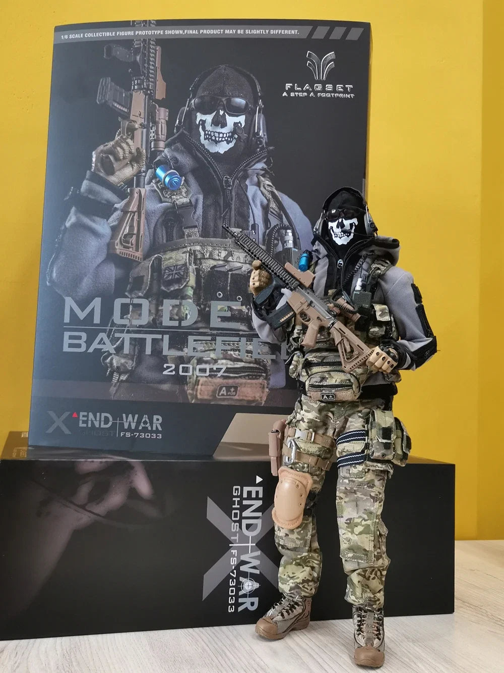 ViiKONDO 1/6 Flagset FS 73033 73031 73049 KS21001 Ghost Action Figure Model 12inch Simon Riley John Price Zimo COD Team Army Men