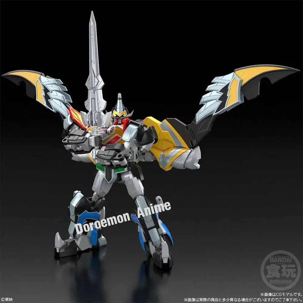 In Stock Original Bandai Smp Power Rangers Mystic Force Mahou Sentai Magiranger Titan Megazord Magi King Assembly Figures