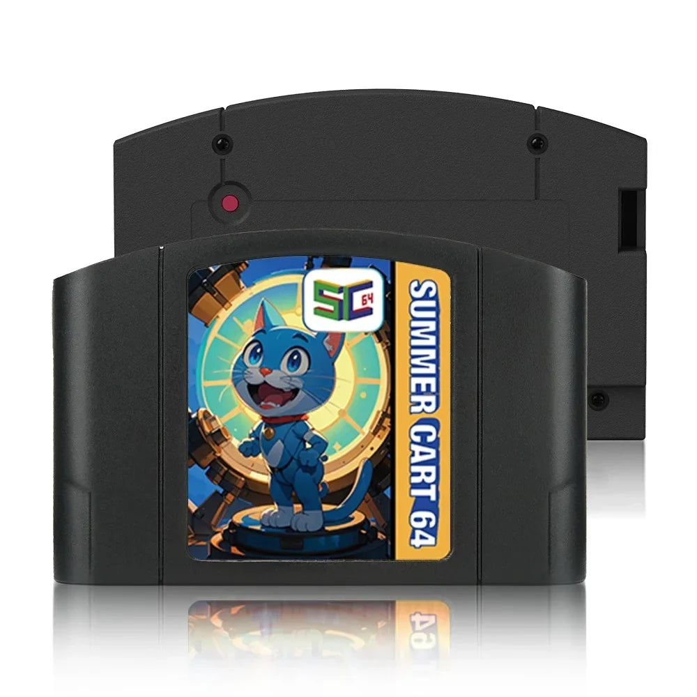 SummerCart64 Game Card For Nintendo 64 Game Cartridge For ED 64 Nintendo N64 Console