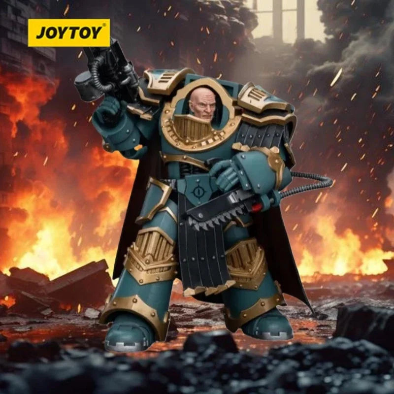 JOYTOY Warhammer "The Horus Heresy" Sons Of Horus Legion Praetor In Cataphractii Terminator Armour Action Figures Doll Gift Toys