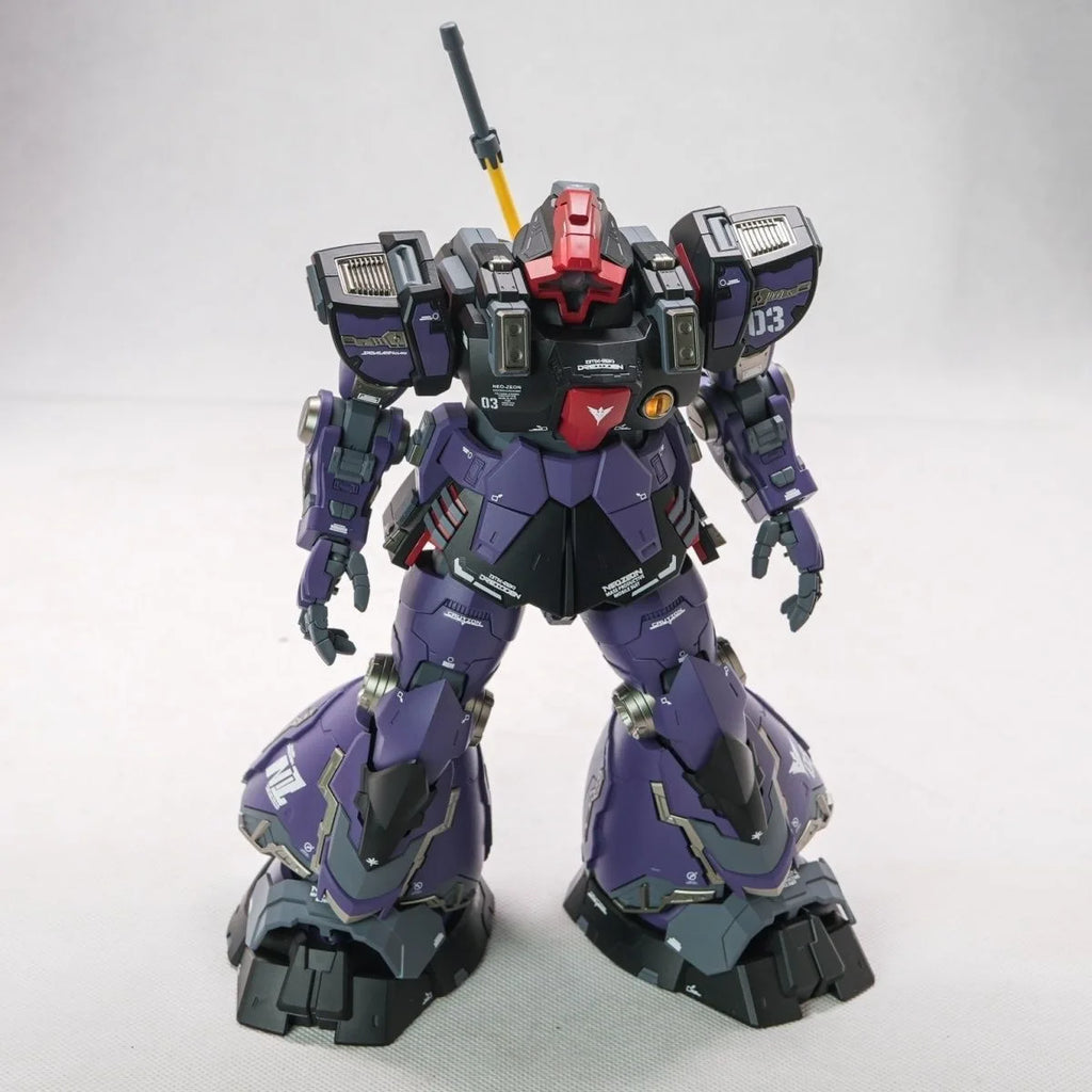 QH Model MG Tianmo MS-09R Rick Dom Action Figure 1/100 Scale Assembly Model Kit U.C.0079 Anime Figures Birthday Gift
