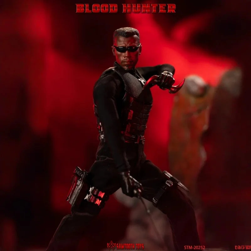 Sawtooth Toys Blood Hunter Action Figure STM20252 Original PVC Collectible Model Full Set Movable Joint Toy Gift Desktop Decor