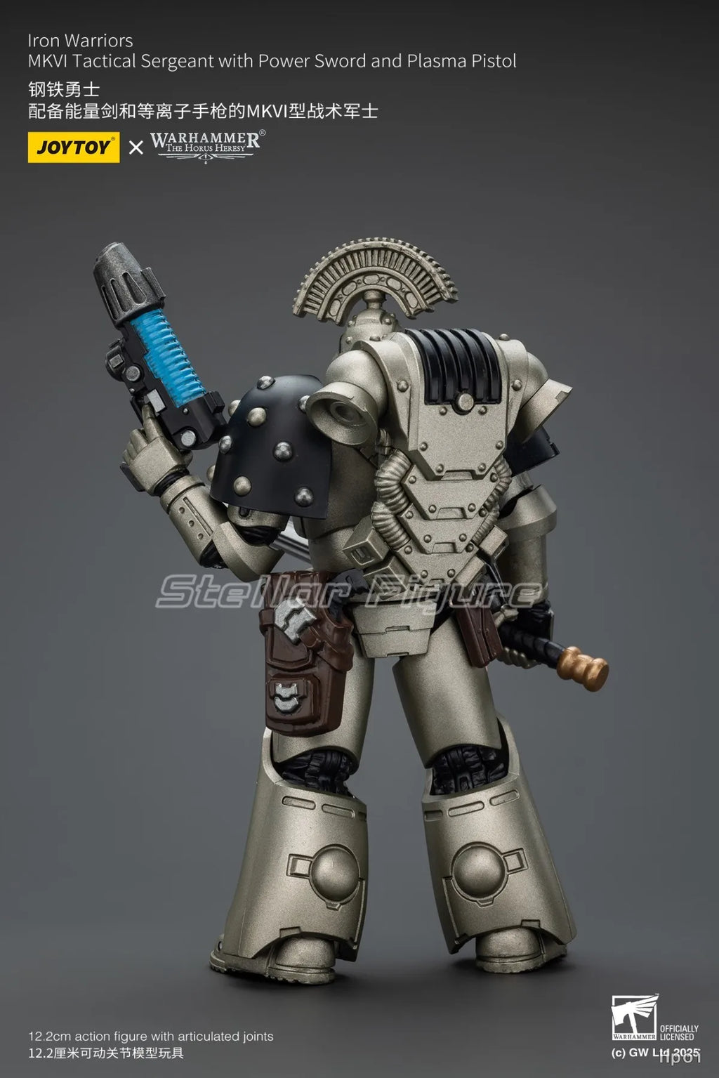 【SF】JOYTOY 1/18 Action Figure Ultramarines Legion Mklll Tactical Squad Sergeant with Power Sword Model Toys Gifts Collection