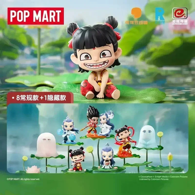 POP MART NeZha2Born Bonds Series Blind Box Toys Kawaii Anime Action Figure Surprise Mystery Box Dolls Girls Gift