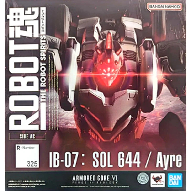 BANDAI Original GUNDAM ROBOT Series AYRE The Robot Spirits Anime Action Figure Model Toys Collectible Model Gifts Ornaments