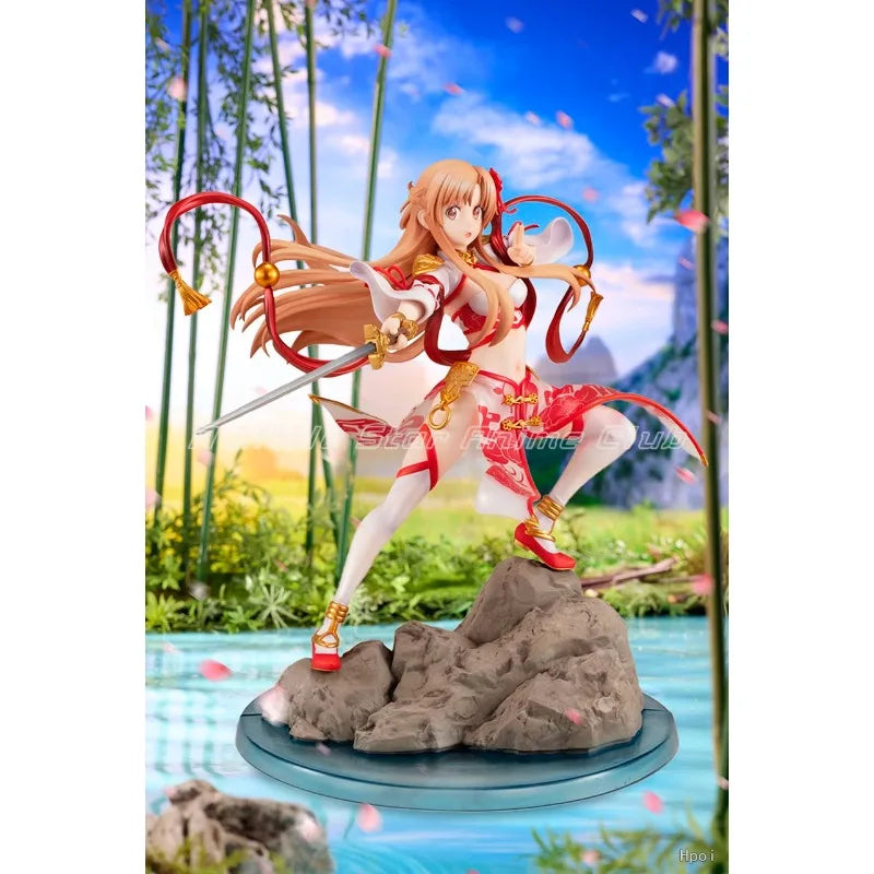 In Stock Original KADOKAWA KDcolle Sword Art Online Asuna Liang Li Jiaren Cartoon Figures Toys Ornaments