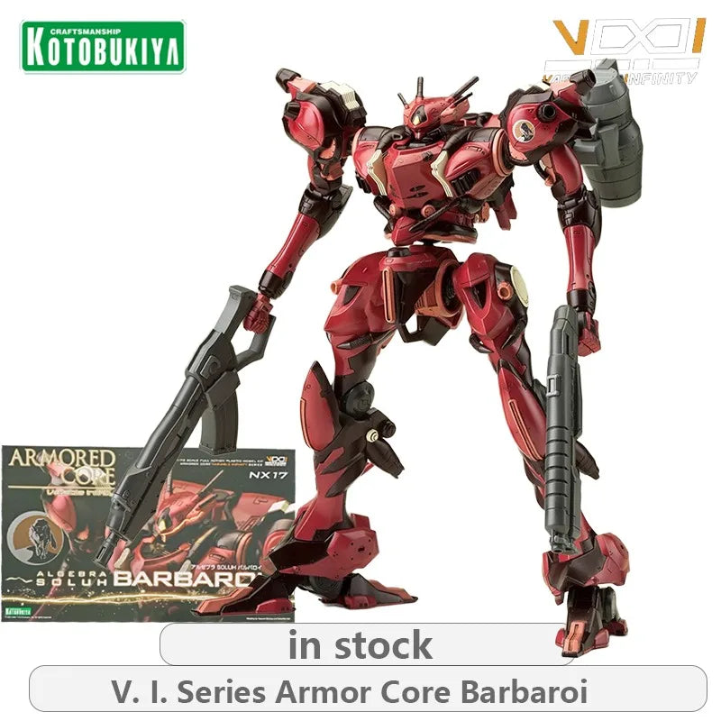 KOTOBUKIYA Certified Products V. I. Series Armored Core Barbaroi Anime Action Figure Assembly Model Toy Model Gifts for Boys