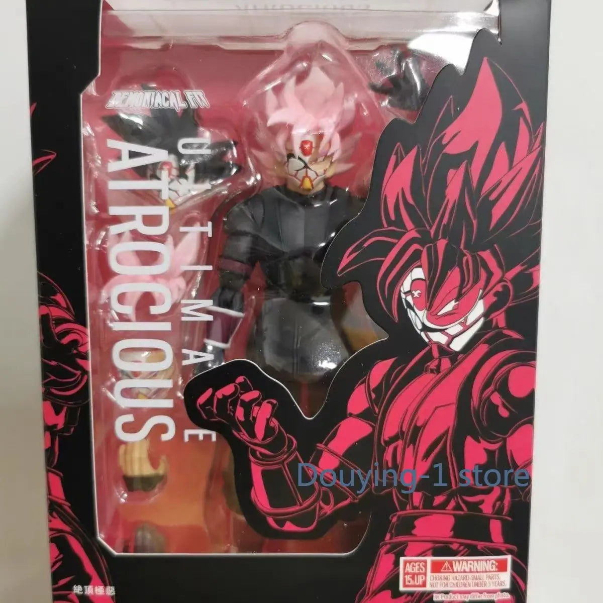 Dragon Ball S.H.Figuarts Shf Ultimate Atrocious Black Goku Zamasu Action Figure Anime Collector Model En Stock