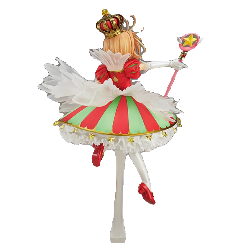 5th Anniversary Boxed Anime Figure Transformation Girl Sakura Wood Sakura Magic Card Girl Small Boxed Collectible Toy