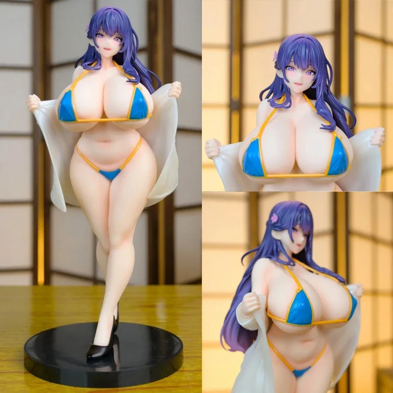 24cm Hentai Insight mwn Anime Figure MikukanShojo elder sister neighborhood girl Action Figure Adult Collection Model Doll Toys