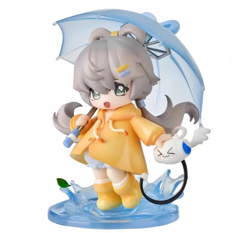 [In Stock] Genuine Vsinger Luo Tianyi Anime Toy Fun Rainy Day Joyful Series Q Version Figure Model Ornament Girl Toy Gift