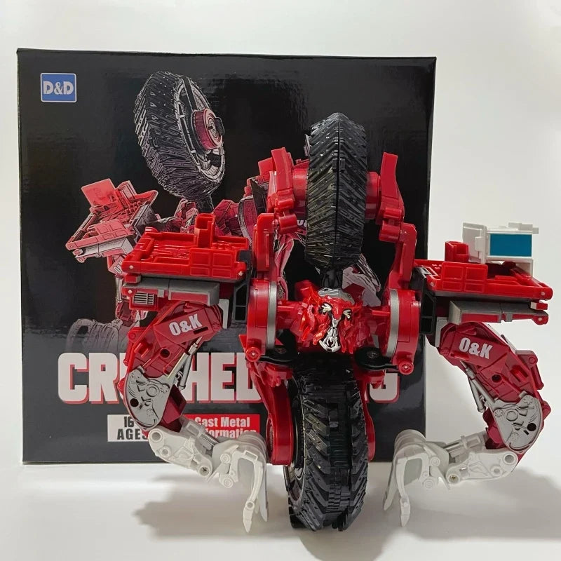 H6001-8B Anime Devastator Transformation Toys TAIBA BMB 8 IN 1 Action Figure Model KO GT Truck Crane Robot Car Kids Boy Gift