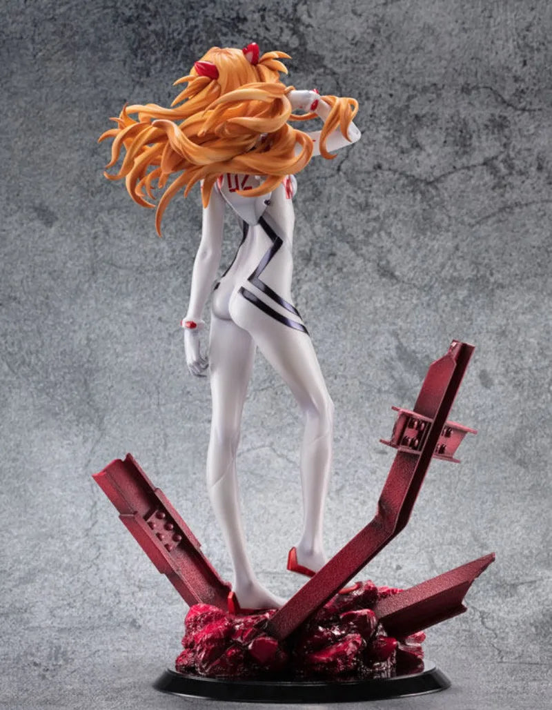 In stock Genuine EVA  Final task Asuka Langley Soryu 27CM PVC Action Anime Figure Model Toys Figure Collection Doll Gift