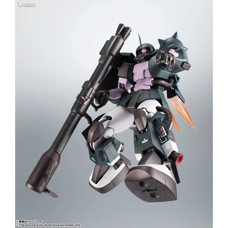 Officially Licensed  BANDAI Original GUNDAM ROBOT Series ZAKU II HIGH MOBILITY TYPE The Robot Spirits Figure