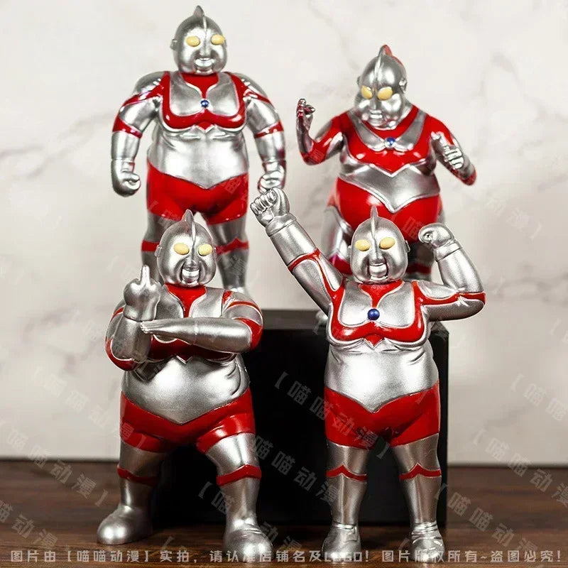 18cm U-Ultramans Anime Gk Ultraman Adipositas Kawaii PVC Modell Spielzeug Puppe Lustig Handgemacht Cosplay Zimmer Dekoration Kinder Geburtstagsgeschenk