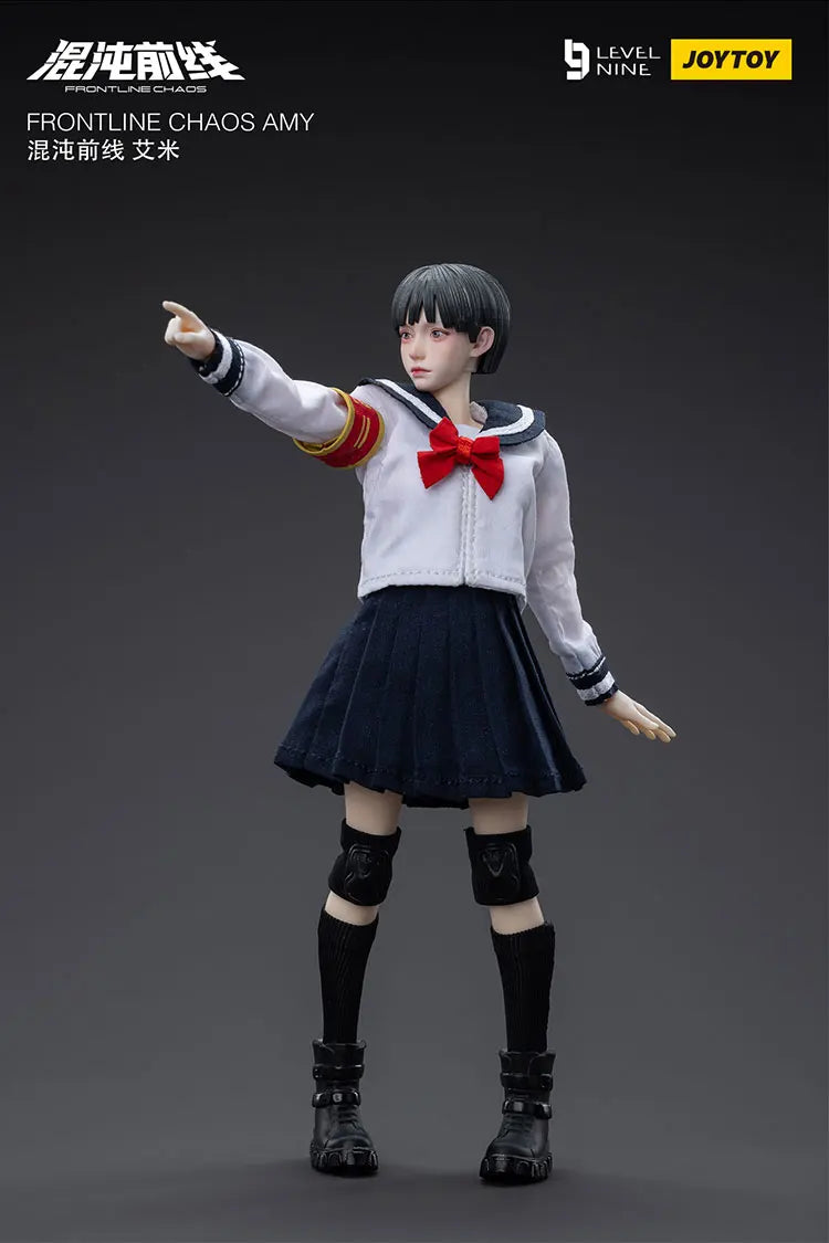 JOYTOY LEVEL NINE FRONTLINE CHAOS AMY Action Figures Original Model Doll Decoration Collection Gift Collect Toys