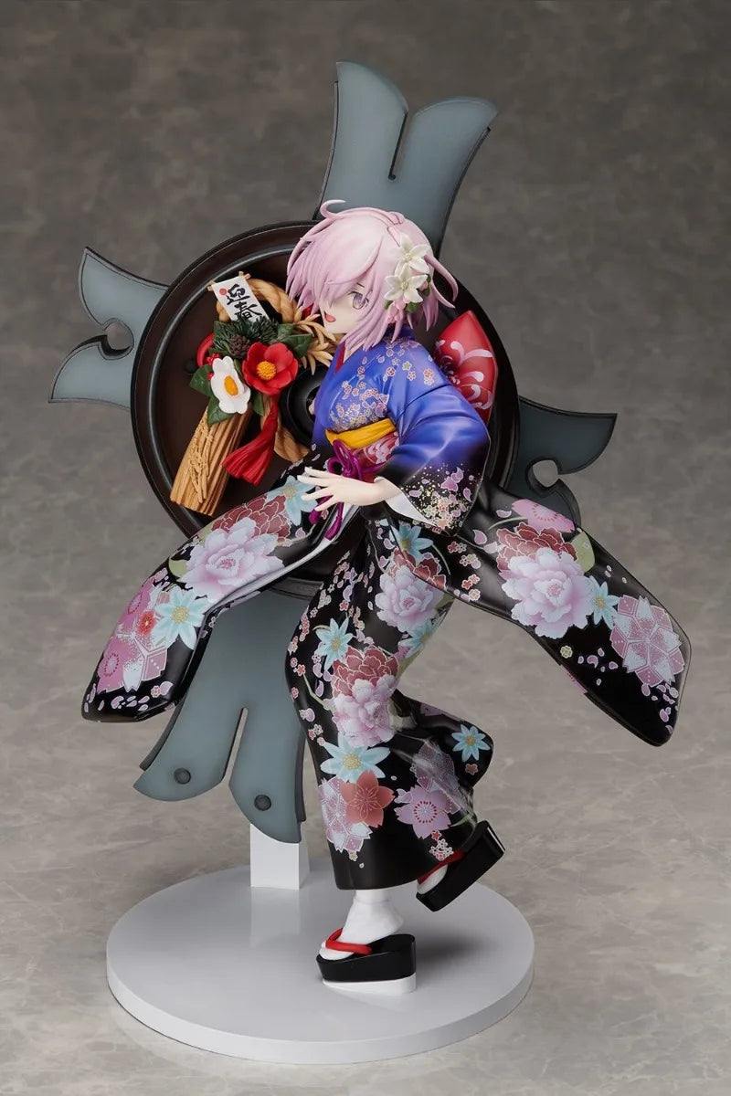 In stock Genuine Fate Order Mash Kyrielight kimono VER.28CM PVC Action Anime Figure Model Toys Figure Collection Doll Gift