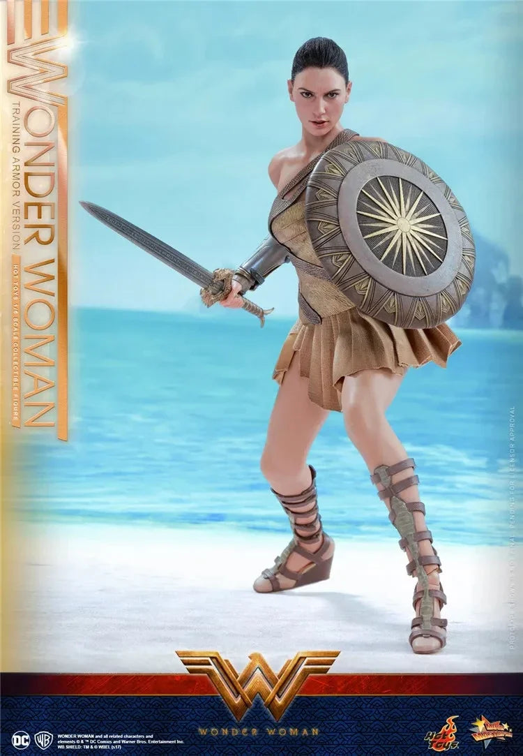 HotToys MMS424 1/6 Scale Wonder Woman 2.0 Training Edition Female Soldiers Full Set 12Inch Action Figure Doll Body In Stock