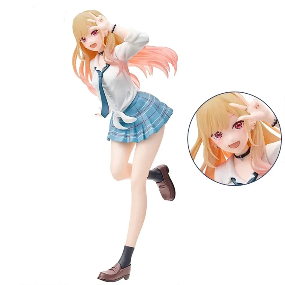 My Dress-Up Darling Anime Figure Kitagawa Marin Black Maid Action Figurine Shizuku Kuroe Statue Collection Decor Model Toy Gift