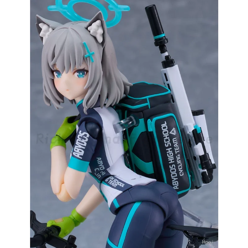 【In Stock】Original Max Factory Figma#644/644-DX -Blue Archive- Sunaōkami Shiroko Cycling Anime Action Figure Model Toy Ornaments