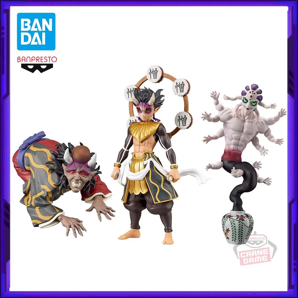 In Stock Bandai Original Banpresto Demon Slaye Hantengu Zohakuten Gyokko  Anime Action Figure Model Figures Toys
