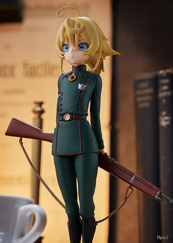 Original in Stock GSC POP UP PARADE A Little Girl Tanya Von Degurechaff Figures Model Toy Gift Collection Ornament