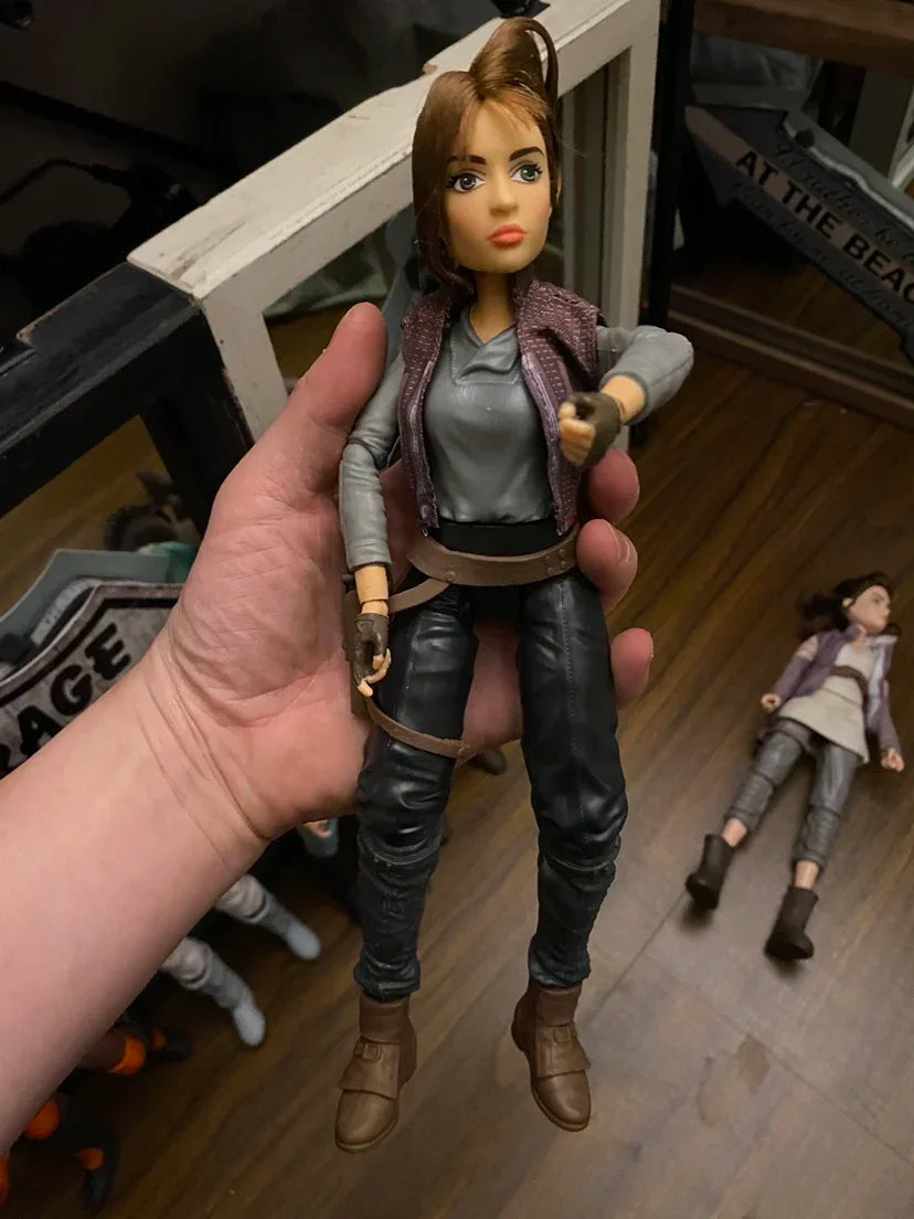 Starswarse 12 Inchs Joints Movable Doll Action Figures Q Version Movie Peripheral Model Toys Kids Gift