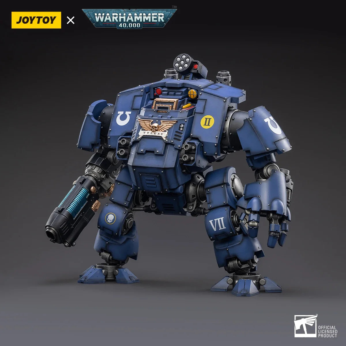 JOYTOY Warhammer 40K 1/18 UItramarines Redemptor Dreadnought Brother Dreadnought Tyleas Action Figure Model Toys For Collection