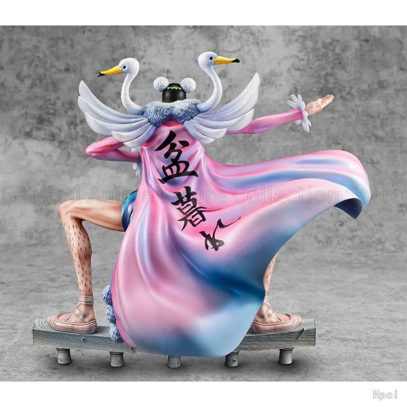 Original MegaHouse Portrait of Pirates ONE PIECE "Playback Memories" Mr.2 Bentham Anime Characters Statue Toys Model