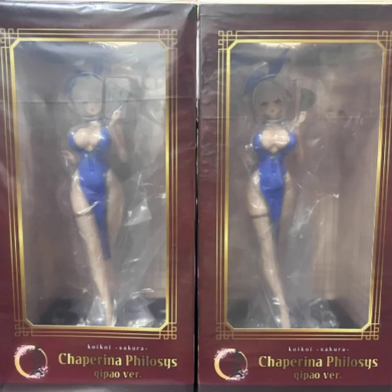 Neue Chaperina Philosys Koikoi Sakura Hasenohren Cheongsam Anime Figuren Premium Sammlerstücke PVC Geschenke für Jungen auf Lager