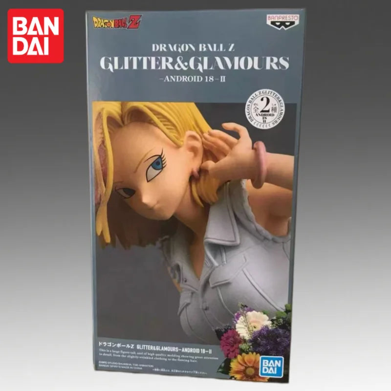 Auf Lager Bandai Original Banpresto Dragon Ball Android 18 Actionfigur Modellpuppe Brandneu Verpackt Garagenornamente Sammlerstück