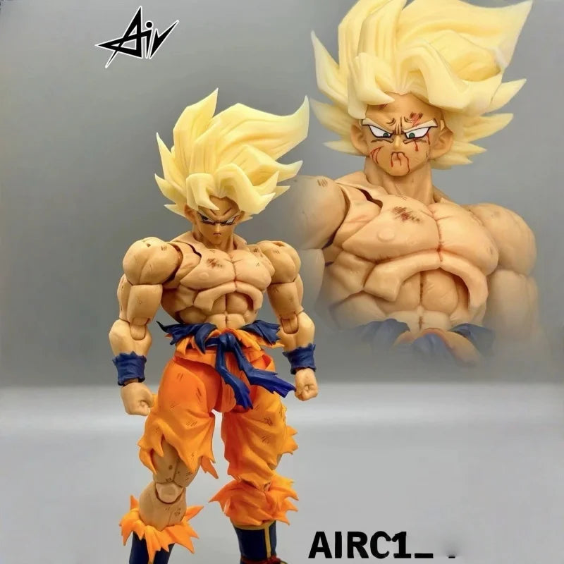 In Stock Original Air 012-A SHF Dragon Ball Son Goku Headscuplt Accessories Air 012A Anime Figures Model Collectible Toys
