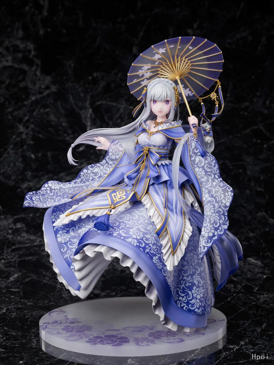 Original in Stock F:NEX Re: ZERO - Starting Life in Another World Emilia 1/7 Figures Model Toy Gift Collection Ornament