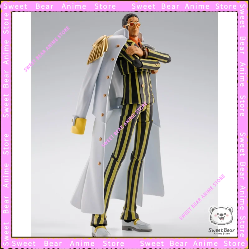 Bandai Tamashii SHF Borsalino Future Island Egghead Arc One Piece S.H.Figuarts Action Figure Anime Model Trendy Toys
