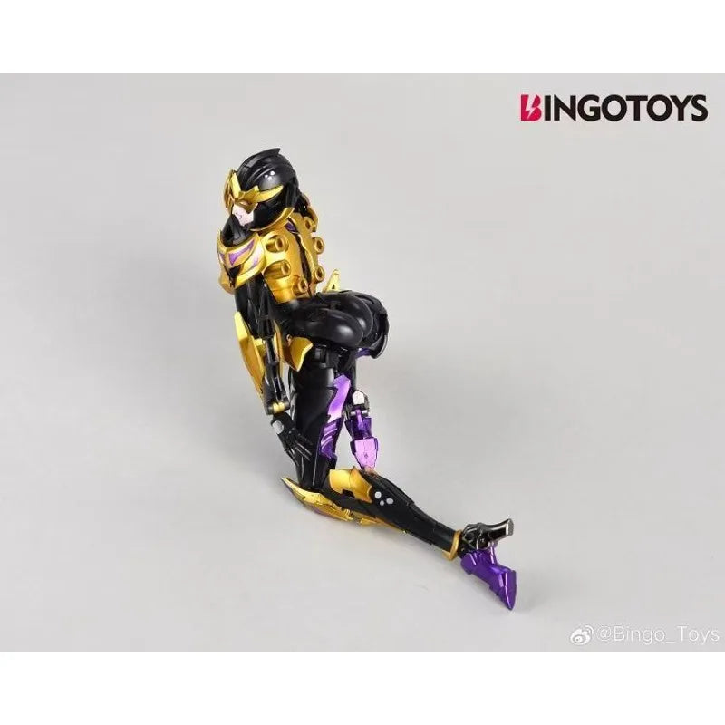 Bingo Toys Original Spider Girl BT-04 Spider Girl Transformation Toy Finished Product Model Collectibles Boy's Gift Deformation
